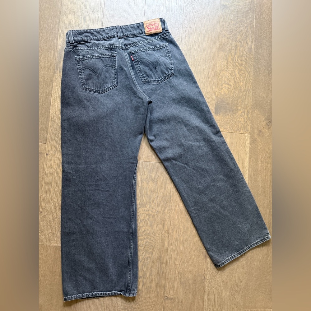 Levi's Women's Superlow Jeans - Washed Black - Picture 6 of 7